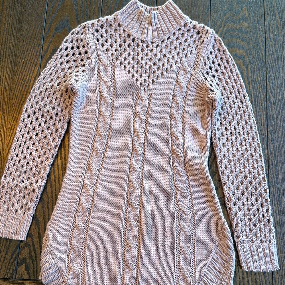 ✨ VENUS Cable Knit Sweater Dress / Tunic – Size S ✨